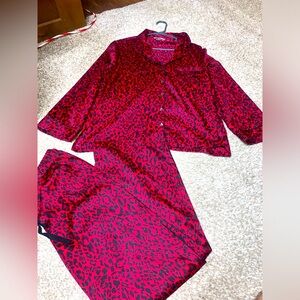 VICTORIA'S SECRET Satin silk Long Pajama Set